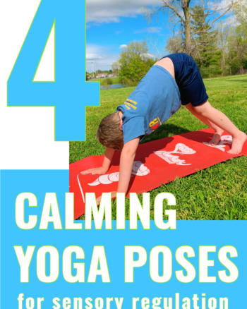 4 calming yoga poses for sensory regulation